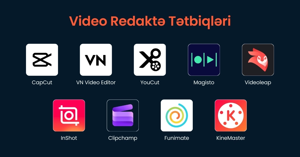 Video Redaktə Tətbiqləri